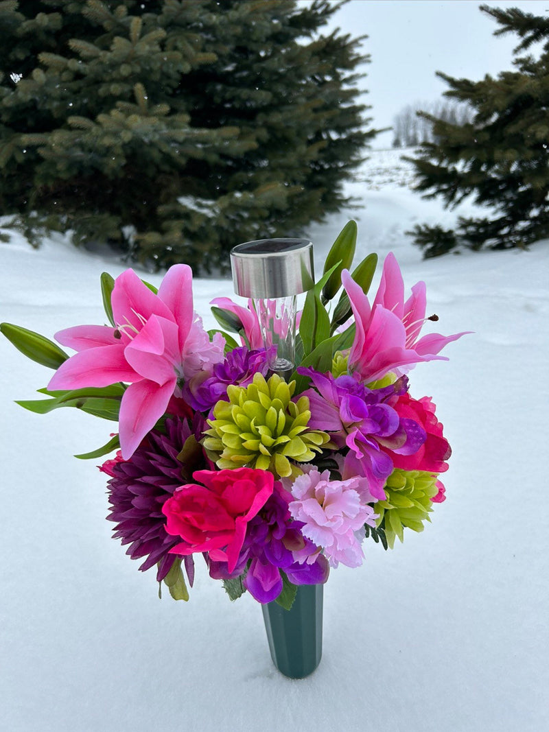Artificial Flower Ground Arrangement FLOWER DELIVERY