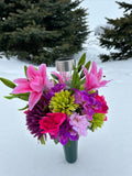 Artificial Flower Ground Arrangement FLOWER DELIVERY