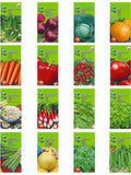 16-Variety Easy-to-Grow Vegetable Seed Collection - Perfect for Raised Beds, Greenhouses & Balconies seeds bulk