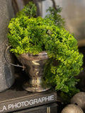 Faux Moss, artificial greenery, DIY flower arrangement, green faux plant, decorative green grass stems, home decor, water pond, forest floor faux plants