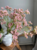 Faux Pink Queen Anne Lace Stem - Artificial Flowers / DIY / Bouquet / Wedding / Arrangement / Home Decoration / Wreath / Centerpiece / Vase faux plants