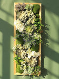 VICKY YAO Faux Plant - Handmade Exclusive Design Faux Succulents Floral Arrangement Wall Decor faux plants