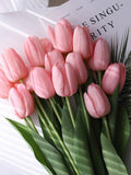Beautiful Artificial Real Touch Tulip Flower Stems in Various Colors/Wedding Bouquet/Table Centerpiece/Wedding Tulips/Real Touch Tulips wedding flower