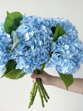Real Touch Hydrangea Stems,Realistic Artificial Flowers,DIY Flowers,Wedding Decor,Home Decor,Blue Hydrangea,Green Hydrangea,Hydrangea wedding flower