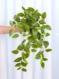 18" Faux Hanging Tradescantia - Artificial Plant - Green faux plants