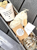 Sympathy Gift Box: Personalized Planter & Wildflower Seed Paper sympathy flower