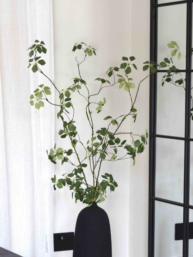 Artificial Branch With Leaves, Faux Branch, Willow Branch, Corylus Branch, Hazel Branch, Branch with Flowers, Faux Leaf faux plants