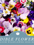 Edible Flowers Seed Blend: Grow A Garden Full Of Edible Flowers! Create Teas, Garnish Dishes, And More! flower seeds