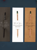 Personalized Seed Pen Favors: Plantable Wedding Guest Thank You Gifts seeds bulk