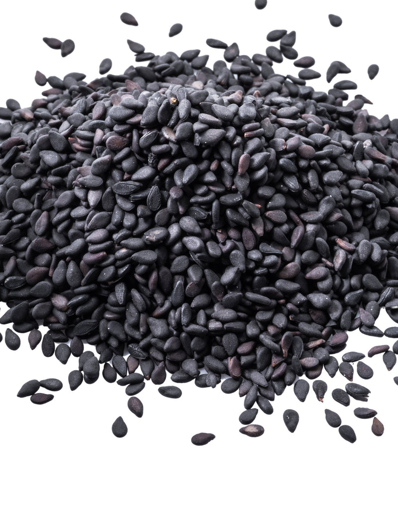 Black Sesame Seed, Raw, Unhulled: Food Grade | Sesamum Indicum seeds bulk