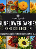 Heirloom Sunflower Seed Collection Ð 10 Varieties, Non-GMO seeds bulk