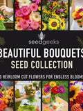 Heirloom Cut Flower Bouquets Seed Collection Ð Flower Farmer, 10 Open Pollinated Varieties flower seeds