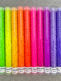 Matte Luminous Neon, 6/0 Seed Beads Japanese, 30 or 50 grams X 10 colors seeds bulk