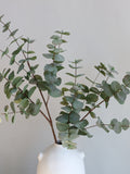 31.5" Fake Eucalyptus, Fake Plants, Fake Greenery, Faux Eucalyptus, Faux Greenery, Faux Branches, Home Decor/Greenery Stems/Gift faux plants