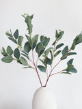 31" Faux Seeded Eucalyptus Leaves Stem, Fake Eucalyptus,  Artificial Plant , DIY Greenery/Wedding/Home Decoration faux plants