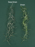 6/150P Faux Spanish Moss Airplant 2Color Wall Hanging Vines Artificial Plant Greenery Floral Wall Home Wedding Decor Faux Everyday Greenery faux plants