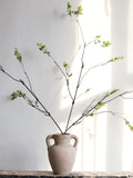39" Fake Green Leaf Branches, Decorative Plant Stem, Minimalist Style, High Quality Artificial Plant, Office/Wedding/Home Decoration/Gifts faux plants