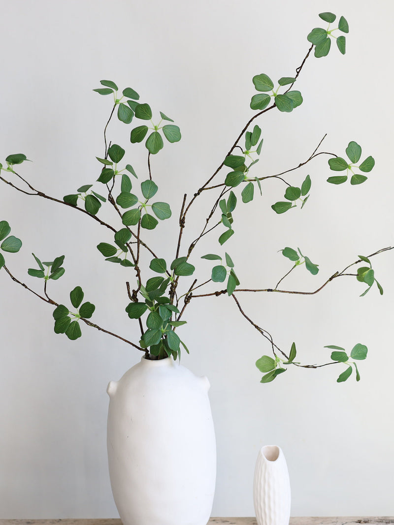 35" Realistic Pieris Japonica Branch, Fake Greenery, Faux Plant, Artificial Foliage Spray, Japanese Style Minimalist faux plants