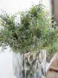 13.2" Fake Fern Leaves, Artificial Plants, Artificial Sage, Artificial Fern/Faux Plant Fillers/Greenery Bundle faux plants
