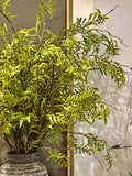 Fern Vine Tree branches, artificial greenery, DIY flower arrangement, green faux plant leaves, tall long branches, foliage, home decor faux plants