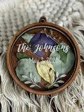 Wedding flower keepsake, preserve bouquet, wedding ornament wedding flower