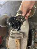 Blacksmith hand forged Rose ANNIVERSARY