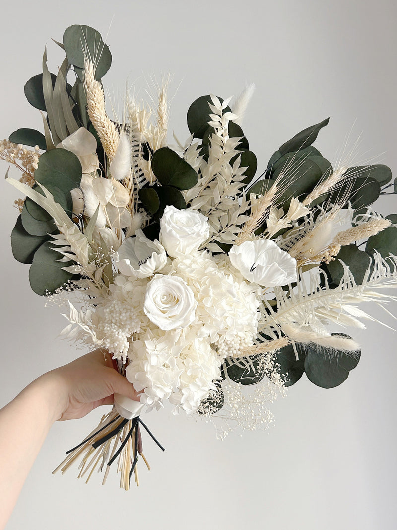Wildflower Wedding Bouquet, Colorful Meadow Flowers, Cottagecore Bridal Arrangement, Spring Summer Boho, Daisy Lavender - The Meadow Bouquet