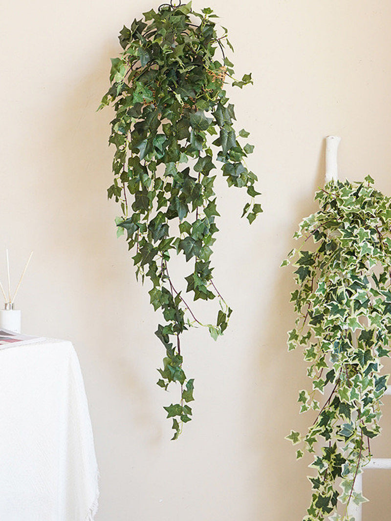 Faux Weeping Ivy Vine in 2 Colors_ Silk Hedera Helix Vine, Hanging Vine , 2 Styles , 2 Sizes , Artificial Plant , Home Decor Plant , faux plants