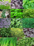 Herb Seed Collection- 14 Pack -  3000 + Seeds - Heirloom All Canadian Heirloom Seeds seeds bulk