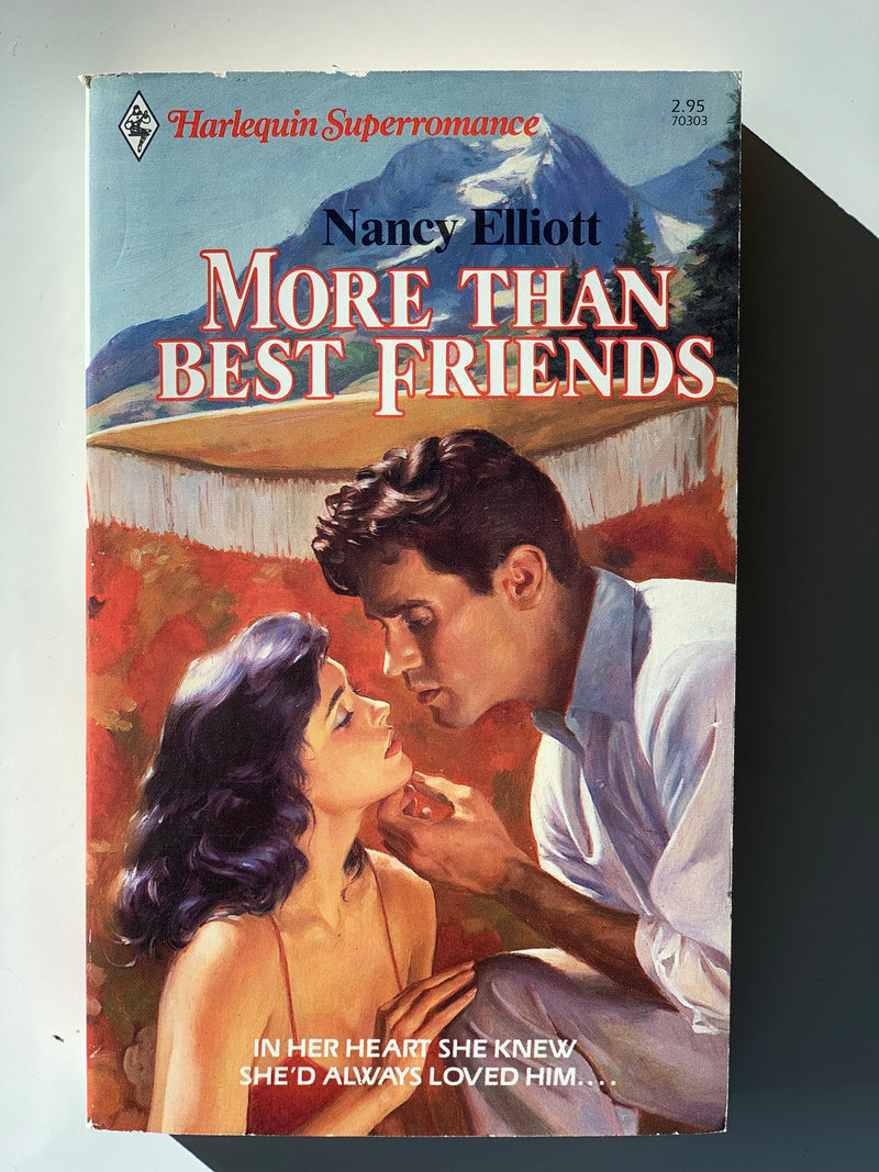 More Than Friends by Nancy Elliot Love Romance Flower