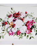 Custom Watercolor Bridal Bouquet Painting wedding flower