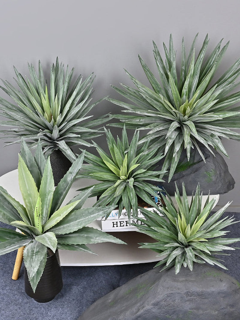 Artificial Agave Plant, Agave Sisalana Crafts, Tropical Greenery, Artificial Flowers, Home Floral Decor, Indoor Outdoor Plant Arrangement faux plants