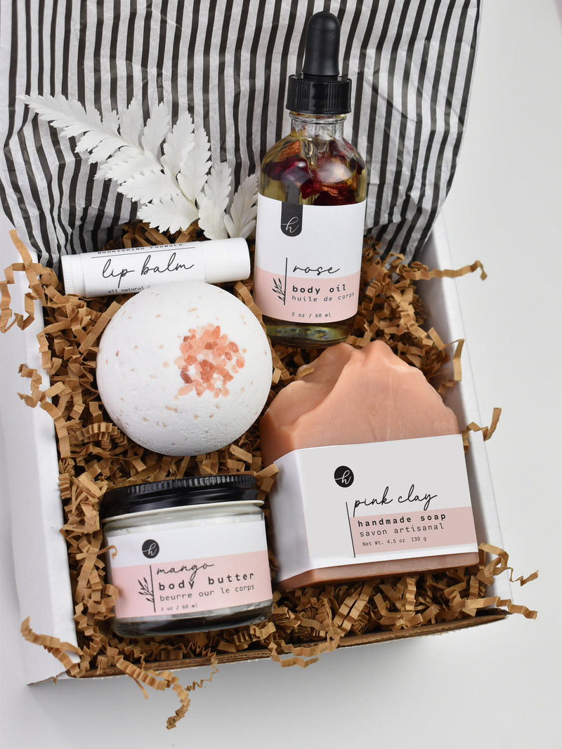 Self Care Gift Box, Sending a hug, Spa basket with body care, personalized gift under 50 for her, newmom selfcare, carepackage for friend FLOWER DELIVERY