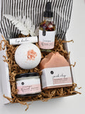 Self Care Gift Box, Sending a hug, Spa basket with body care, personalized gift under 50 for her, newmom selfcare, carepackage for friend FLOWER DELIVERY