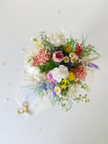 Small Wildflower Bridesmaid Bouquet: Artificial & Preserved Flowers Bouquet