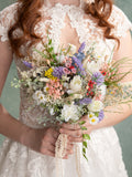 Wildflower Bridal Bouquet: Meadow Spring Wedding Bouquet Bouquet