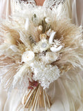Dried Flower Bouquet/Bohemian Style Bridesmaid Bouquet/Pampas Arrangement/Bridal Bouquet/Country Bohemian Bride/Wedding bouquet Bouquet