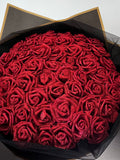 Glitter Rose Bouquet Flowers Red Or Pink Birthday Anniversary Baby Shower Gift Ideas Large Bouquets Bouquet