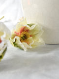 Faux Large Iceland Poppy Stem - High Quality Artificial Flower / Florals / Wedding / DIY / Home Decor / Decorations/ Gifts / Cream White faux plants
