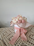 Flower box - flower bouquet - flower candle - bouquet of flowers - love - flowers - mother's day - gift idea - birthday - handmade - wedding - birthday flower