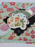 Mystery bag of scrapbook supplies minimum 30pc. FLOWER DELIVERY