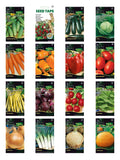Complete Vegetable Seed Collection - 16 Non-GMO Varieties for Diverse Gardens - High Germination Seeds seeds bulk