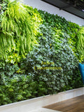Artificial Green Plant Wall Decoration, Flower Wall Backdrop Decor faux plants