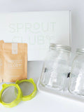 Full Microgreen / Sprout Kit flower spore