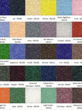 Mill Hill Glass Seed Beads Size 11/0 - Colors 00020-02033 seeds bulk