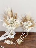 Bridal bouquet pampas grass, boho wedding bouquet, bridesmaid bouquets pampas bouquets,  white bridal bouquet_pampas grass wedding arch Bouquet