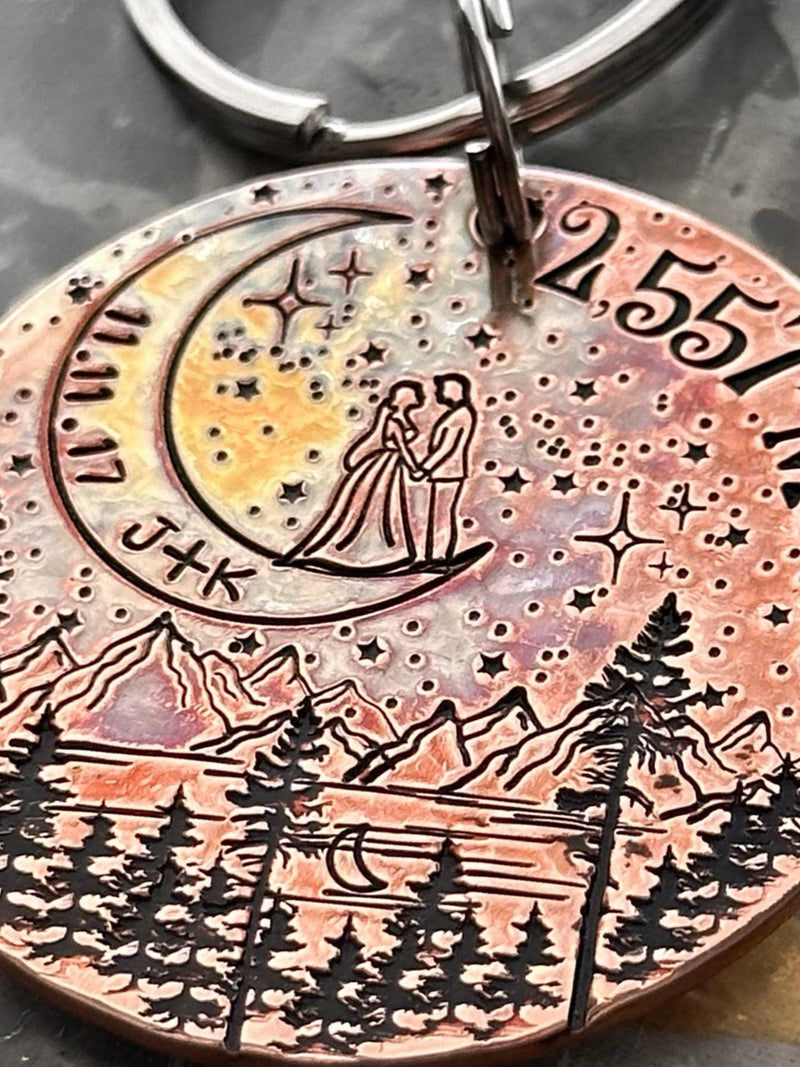 Personalized 7 Year Anniversary Gift, Customized Copper 7 Year Gift for Husband, Anniversary gift for Wife, Copper, 7th anniversary copper ANNIVERSARY