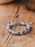 Resin Jewelry Funeral Flowers Memory Bracelet sympathy flower