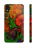 Beautify your life*Decorative phone case using spore print art flower spore