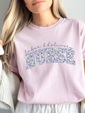 Toile Labor and Delivery Nurse Shirt, Floral Comfort Colors L&D RN Crewneck, Daisy Birthing Nurse Tee, Maternity Nurse Appreciation Gift FLOWER DELIVERY